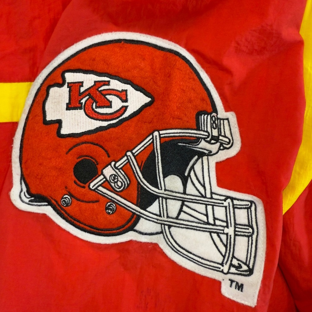 Vintage NFL Unique Sports Kansas City Chiefs Windbreaker Red Size 2XL